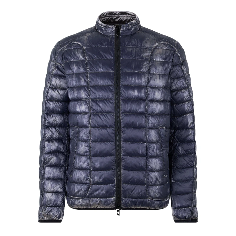 Image of Diesel W-Pilot Puffer Jacket - Silver Silver S