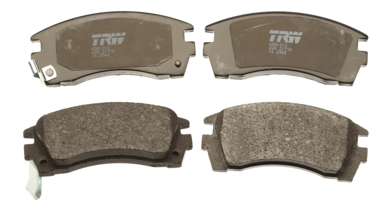 Image of TRW GDB1013 Brake pad set with acoustic wear warning Brake Pad Set,disc brake (402)