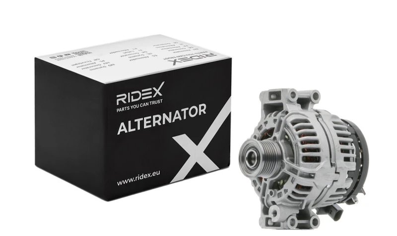 Image of RIDEX Alternator RIDEX 4G1252