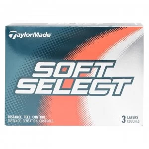 image of TaylorMade RBZ Soft Golf Balls 12 Pack - White