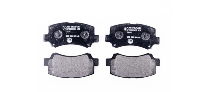 Image of HELLA Brake pad set HELLA 8DB 355 009-681