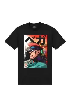 M Bison T-Shirt Short Sleeve Crew Neck Tee