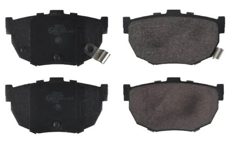 Image of Blue PRINT ADG04232 Brake pad set Rear Axle, with acoustic wear warning, with anti-squeak plate Brake Pad Set,disc brake (402)