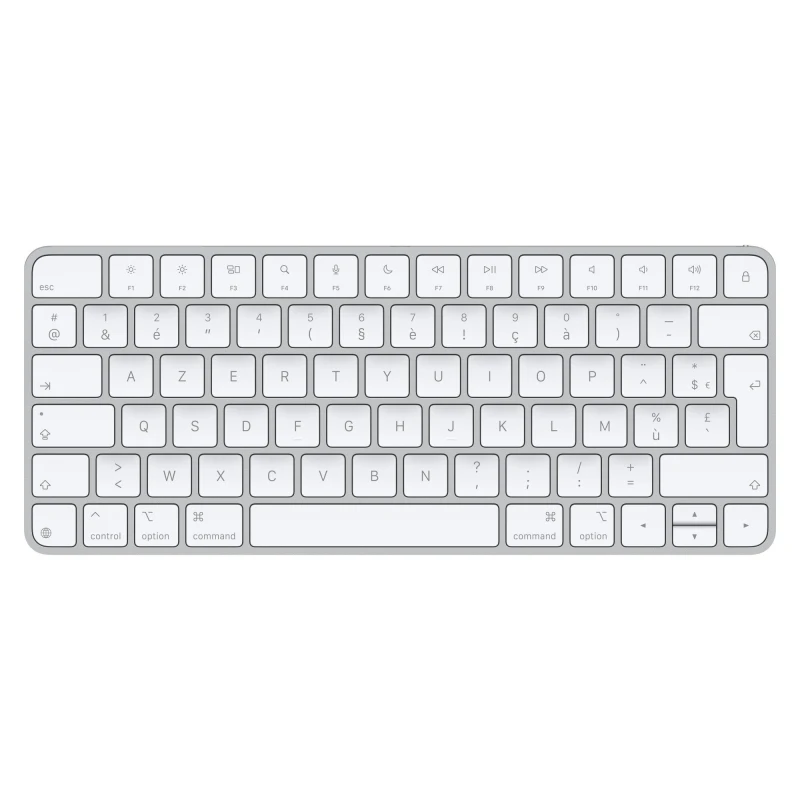 Image of Apple Magic keyboard Universal USB + Bluetooth AZERTY French White MXCL3F/A