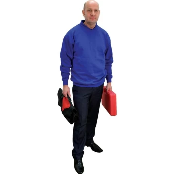 Tuffsafe - S350R Medium Royal Blue Sweatshirt