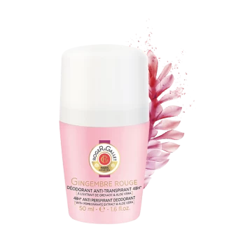 image of Roger and Gallet Red Ginger Roll On Deodorant 50ml