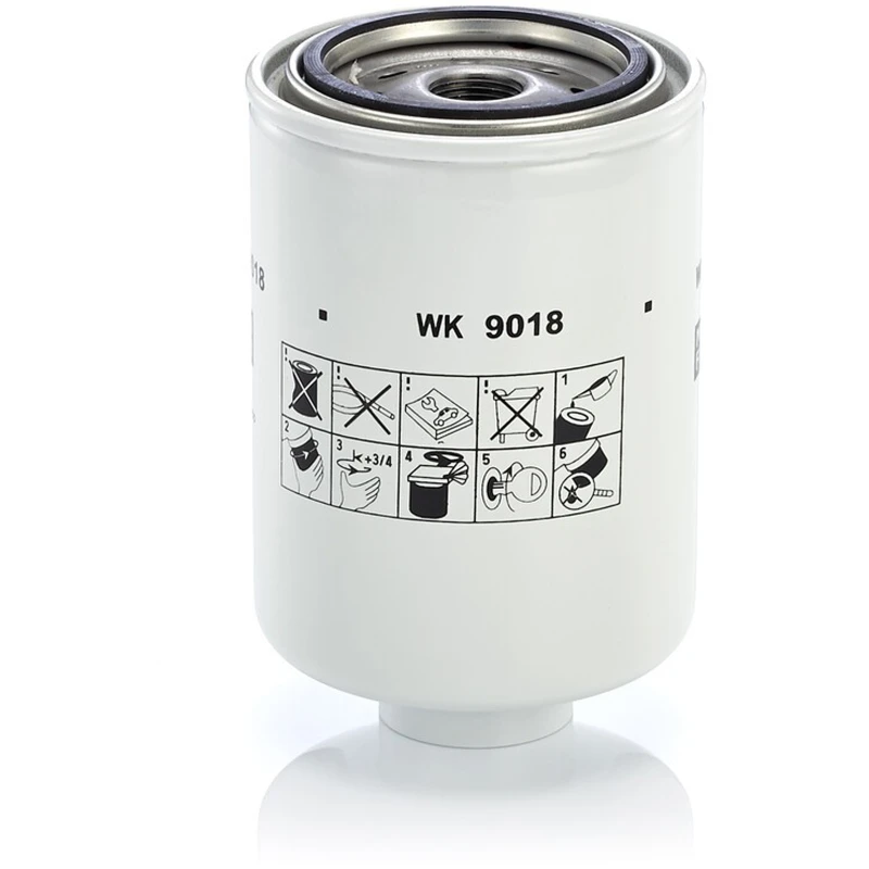 Image of MANN-FILTER WK 9018 x Fuel Filter with gasket/seal Fuel filter (9)