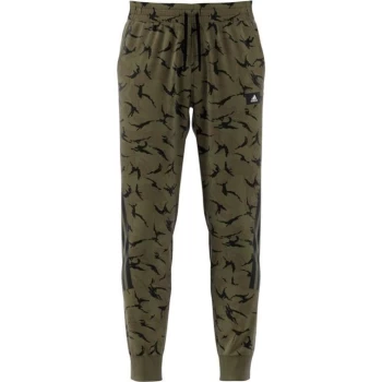 image of adidas FIeece Camo Pants Mens - Focus Olive