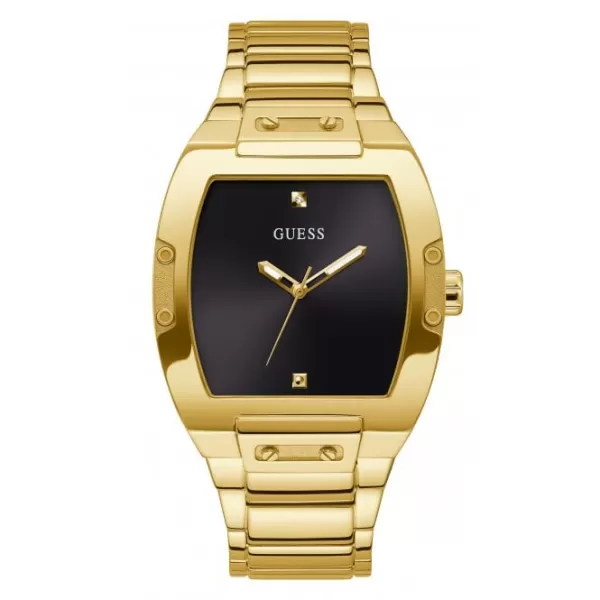 Image of Gents Phoenix Stainless Steel Gold Tone Watch GW0387G2