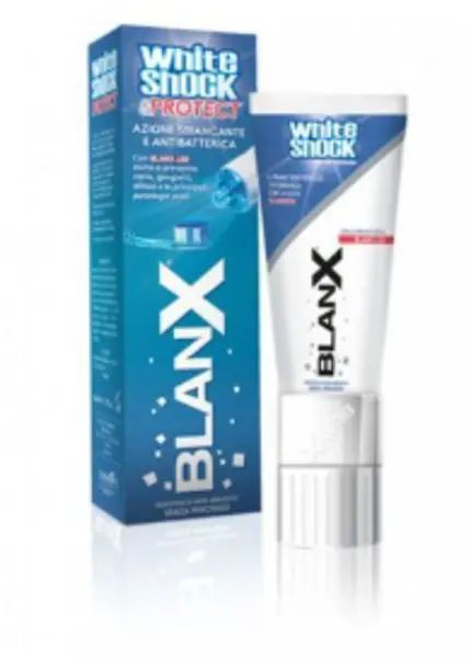 image of BlanX White Shock & Protect Whitening Toothpaste 50ml