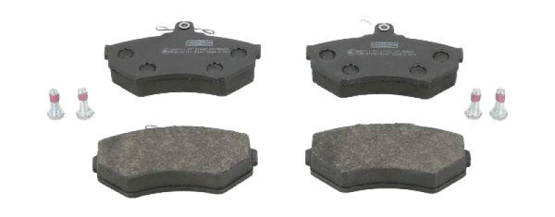 Image of CHAMPION 571955CH Brake pad set not prepared for wear warning indicator Brake Pad Set,disc brake (402)