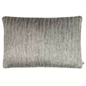 Image of Kai Equidae Jacquard Rectangular Cushion Cover (One Size) (Pewter) - Pewter