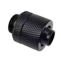 image of Alphacool Eiszapfen 13/10mm Black Compression Fitting