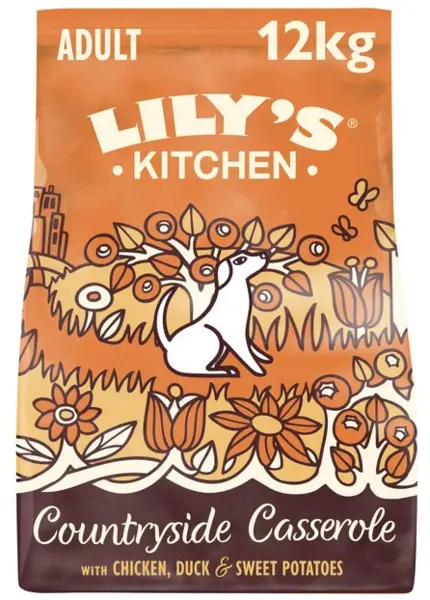 Lily's Kitchen Chicken and Duck Countryside Casserole Dry Dog Food 12kg