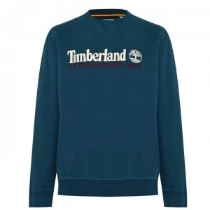 image of Timberland Outdoor Heritage Crew Sweatshirt - Atlantic Deep