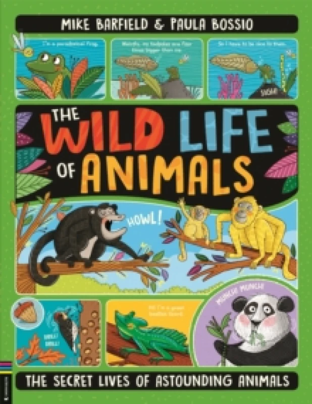 Image of Mike Barfield The Wild Life of Animals Book Multi unisex