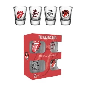 image of The Rolling Stones Mix Shot Glasses