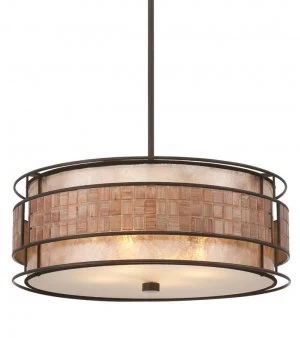 Image of 4 Light Ceiling Pendant Renaissance Copper, E27