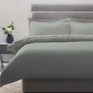 Image of Belledorm 450 Thread Count 100% Pima Cotton Duvet Cover Set, Platinum, Emperor
