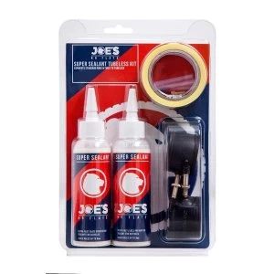 Image of Joe's No Flats Super Sealant Tubeless Conversion Kit - XC Narrow FV