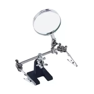 image of Amtech 60mm Helping Hand Magnifying Glass