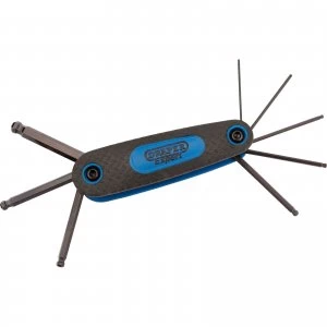 Image of Draper Expert 8 Piece Folding Ball End Hexagon Allen Key Set Metric