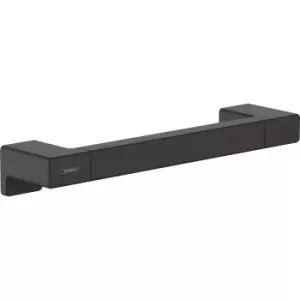 image of Hansgrohe AddStoris Towel Bar Matt in Black Metal