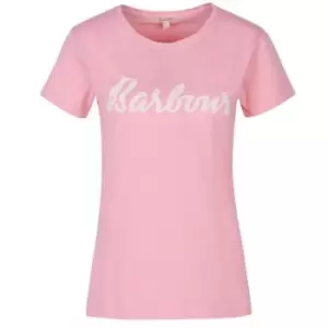 Image of Barbour Otterburn T-Shirt - Pink