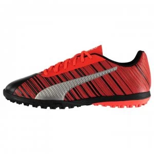 Image of Puma One 5.4 Astro Turf Trainers - Black/NrgyRed