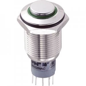 image of TRU COMPONENTS LAS2GQH 22ZEG12VNP Tamper proof pushbutton 250 V AC 3 A 2 x OnOn latch