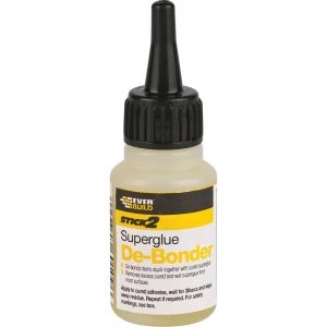 Image of Everbuild Super Glue De-Bonder 20ml