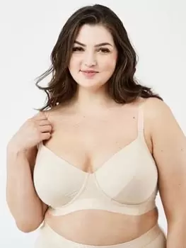 Image of Oola Everyday Full Cup Underwired Bra, Light Beige, Size 40Dd, Women