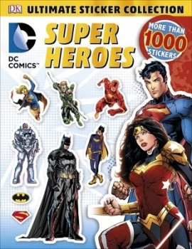 Image of Dc Comics Super Heroes Ultimate Sticker Collection by Dk Paperback
