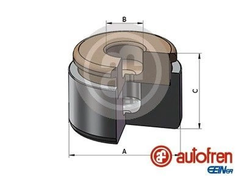 Image of AUTOFREN SEINSA Brake caliper piston AUTOFREN SEINSA D025731