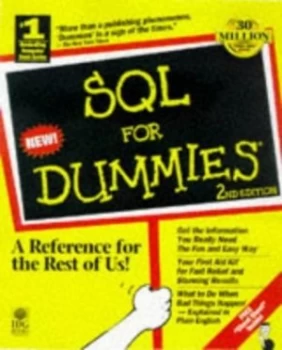 Image of Sql for Dummies by G. Paperback