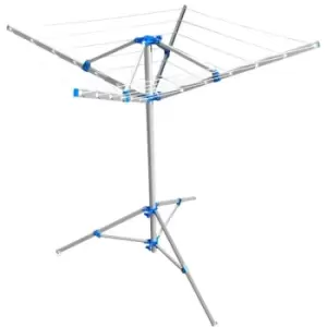 Image of ProPlus Rotary Airer with Foot Grey Metal