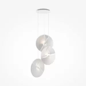 Maytoni Reflex Modern 6 Light Cluster Pendant Ceiling Light White 3000K