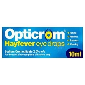 Image of Opticrom Hayfever Eye Drops 10ml