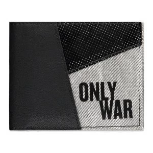 Image of Warhammer - 40K Only War Phrase Male Bi-fold Wallet - Black/Grey