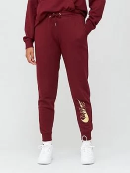 image of Nike NSW Icon Clash Pants - Dark Beetroot , Dark Beetroot Size M Women