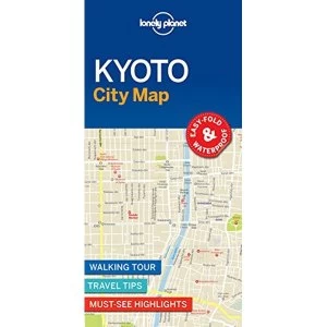 Image of Lonely Planet Kyoto City Map Sheet map, folded 2017