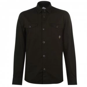 Image of Barbour Beacon Twill Overshirt - Forest