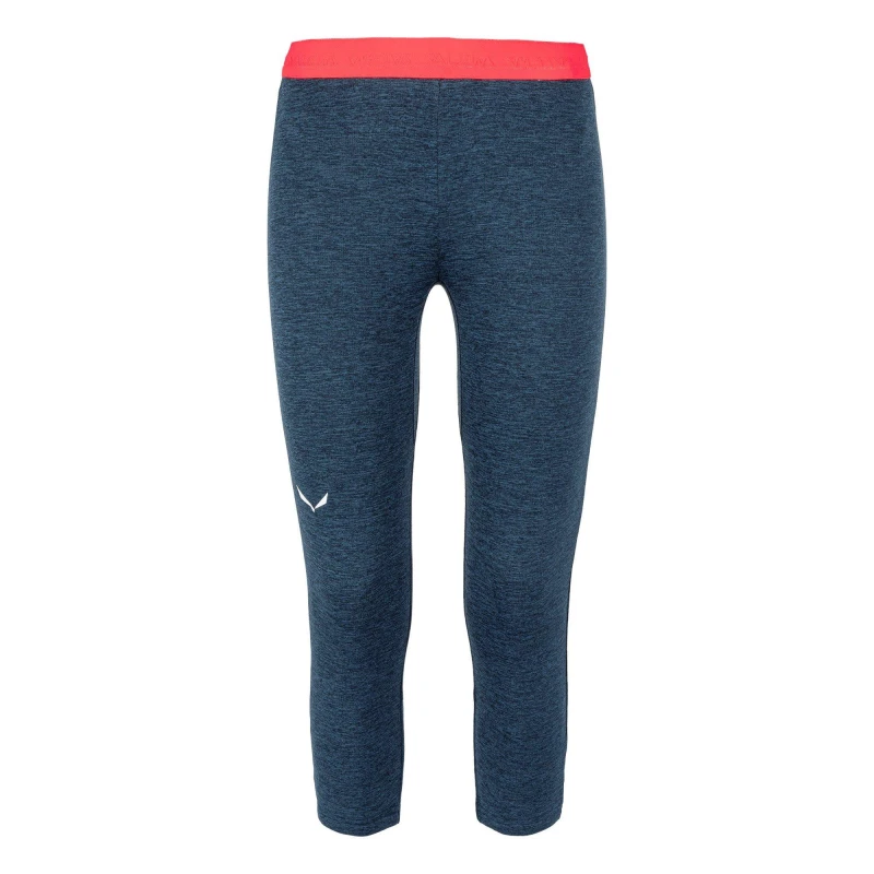 Image of Salewa three quarterTights Womens - Blue Blue 8