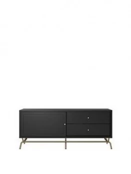 image of Cosmoliving Nova TV Stand- Black - Holds Up To 65" Tv