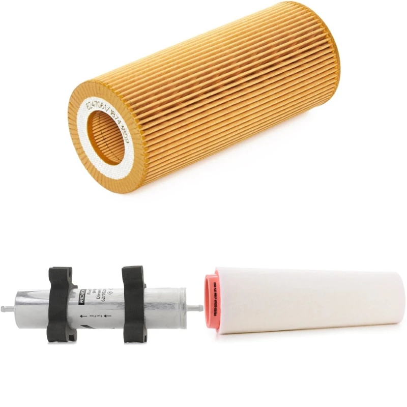 Image of RIDEX PLUS 4055F22880P Filter Set with gaskets/seals, with pre-filter Filter Set (4055)