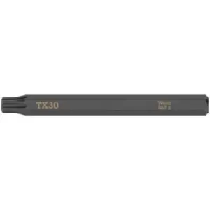 Image of Wera 867 S TORX Bit for Impact Screwdrivers, TX 30 x 70 mm - N/A