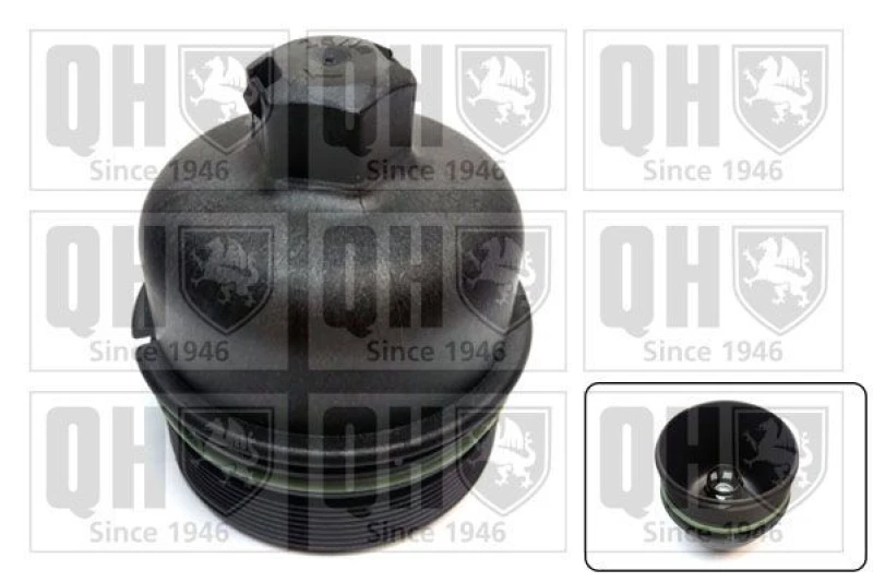 Image of QUINTON HAZELL Oil filter housing cap QUINTON HAZELL QOC1011