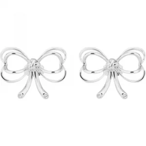 image of Ted Baker Ladies Lakia Small Heart Bow Stud Earring