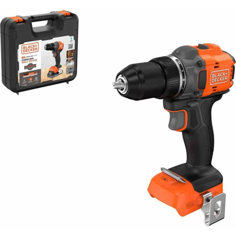 Image of Black and Decker BLD782 18v Cordless Brushless Drill Driver No Batteries No Charger Case BLD782NK