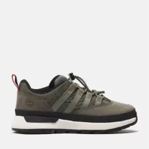 Image of Timberland Euro Trekker Low Shoe For Junior In Grey Grey Kids, Size 3.5
